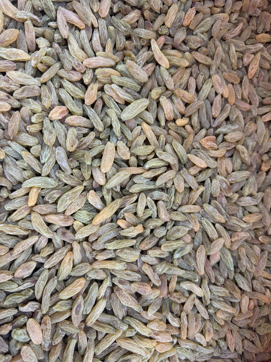 Shengalkhani Green Raisins (14.99/lb)