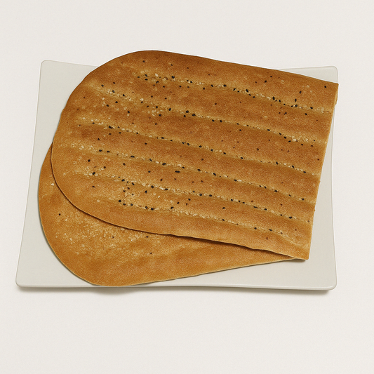 Afghan Tandoori Bread نان خالص سبوس دار