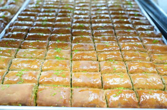 Pistachio Rolled Baklava – 24.99/lb